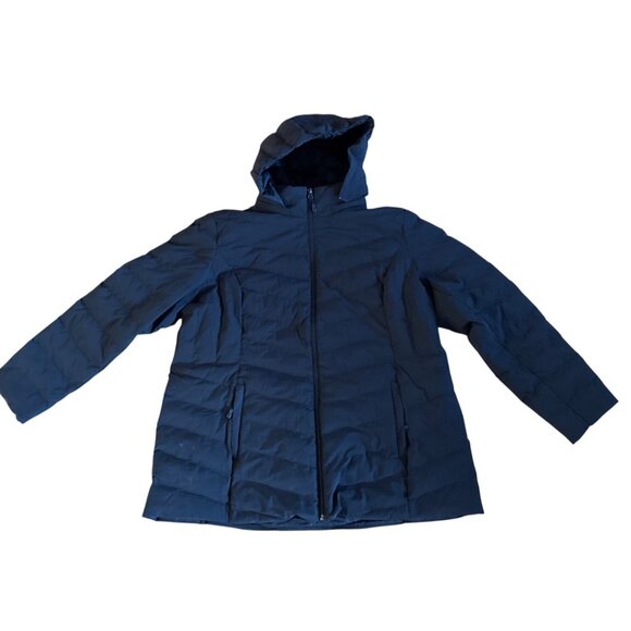 32° HEAT Puffer Jacket Mens XXL Hooded Black Coat Winter NWOT - Picture 4 of 9